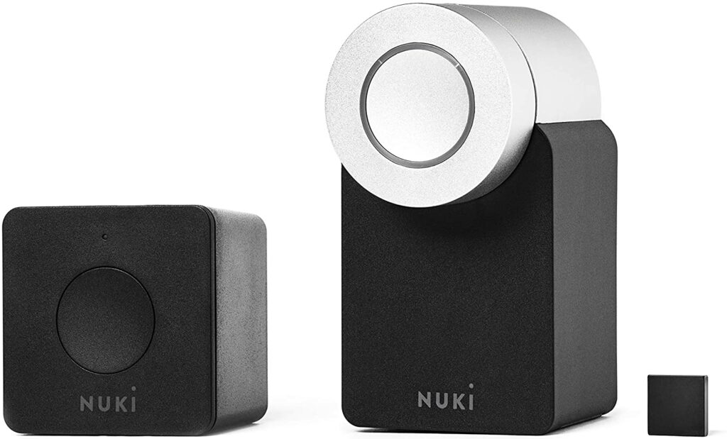 Cerradura inteligente Nuki compatible con Apple HomeKit