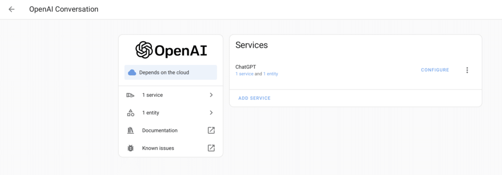 Integración de OpenAI en Home Assistant