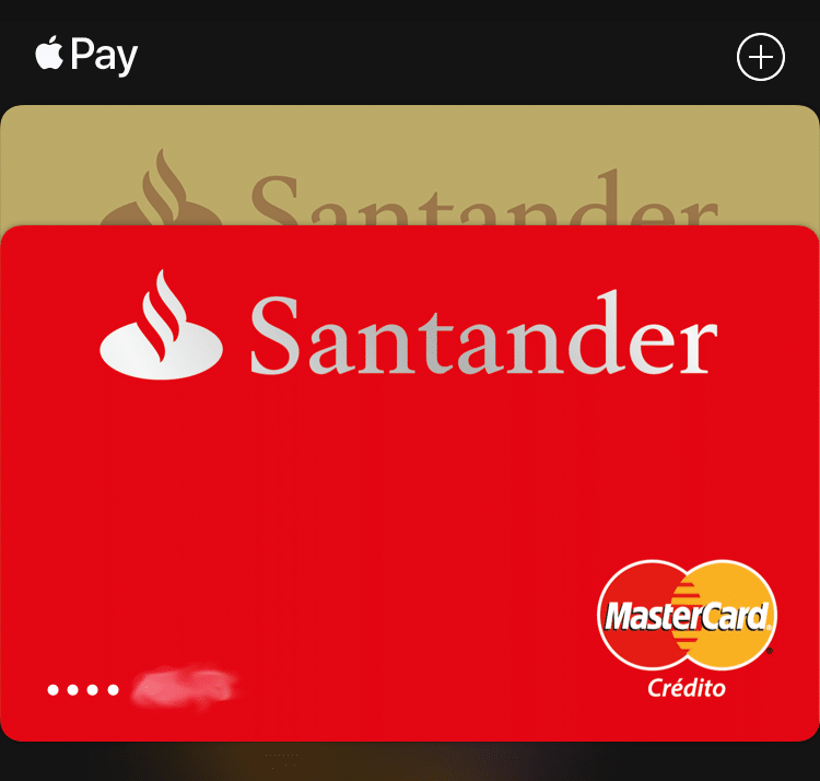 Santander con Apple Pay