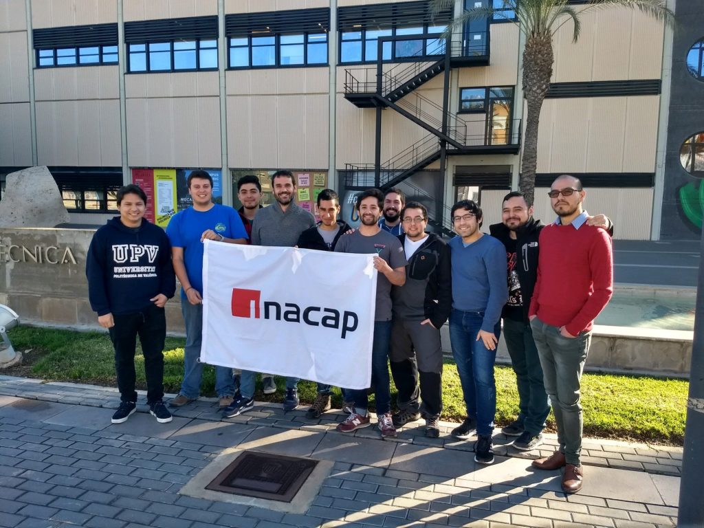 Curso de CiberSeguridad para la Universidad INACAP de Chile 2018 en la UPV