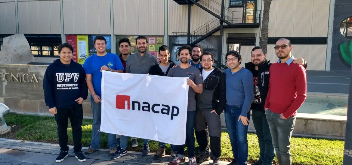 Curso de CiberSeguridad para la Universidad INACAP de Chile 2018 en la UPV