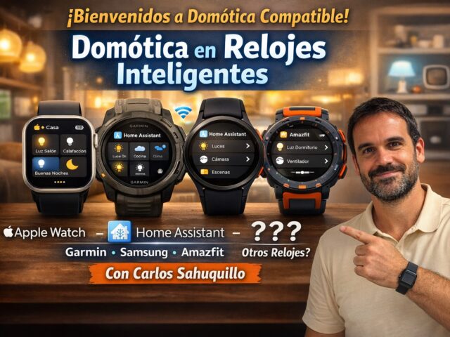 Domótica con relojes inteligentes