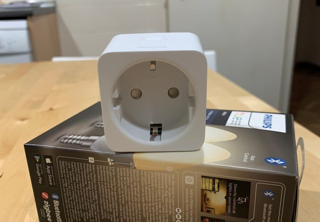 Enchufe Philips Hue compatible con Apple Homekit