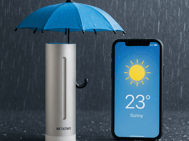 Estación meteorológica Netatmo vs Carrot Weather vs Tiempo de Apple
