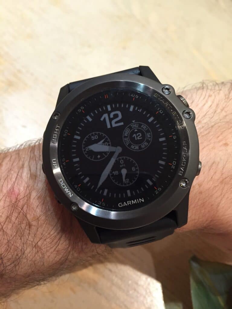 Garmin Fenix 3 en noviembre de 2015