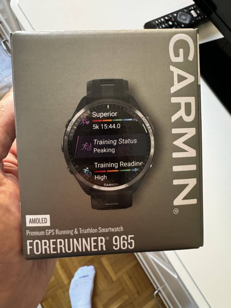 Garmin Forerunner 965 en abril de 2024