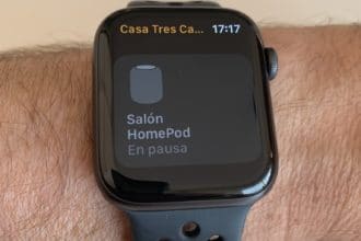 Estado de los dispositivos en la app Casa del Apple Watch