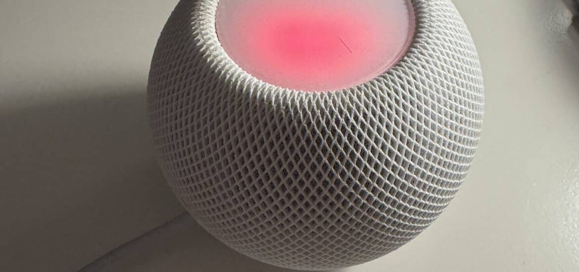 HomePod en modo restauración