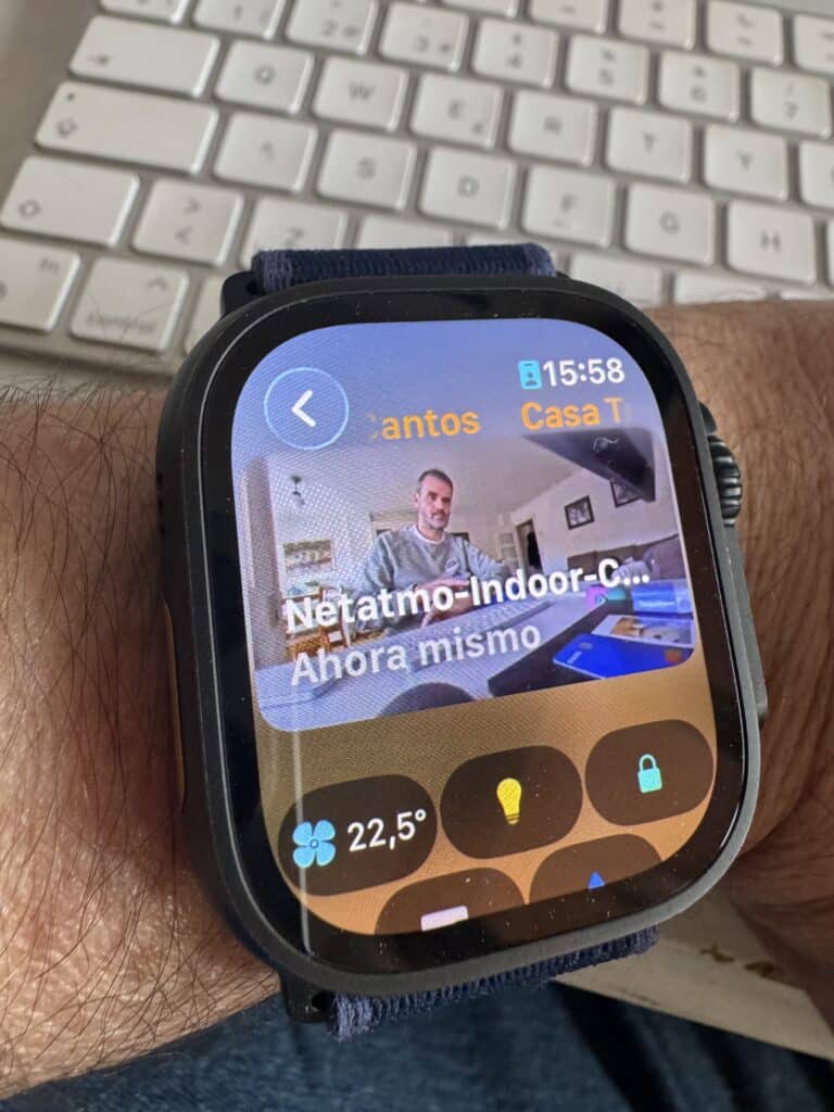 App Casa desde el Apple Watch Ultra 2