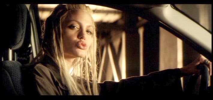 Angelina Jolie en la película 60 Segundos