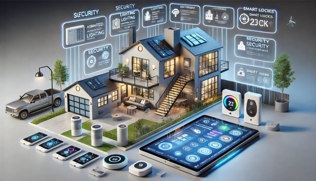 Una casa domótica con demasiados dispositivos, notificaciones y automatizaciones.