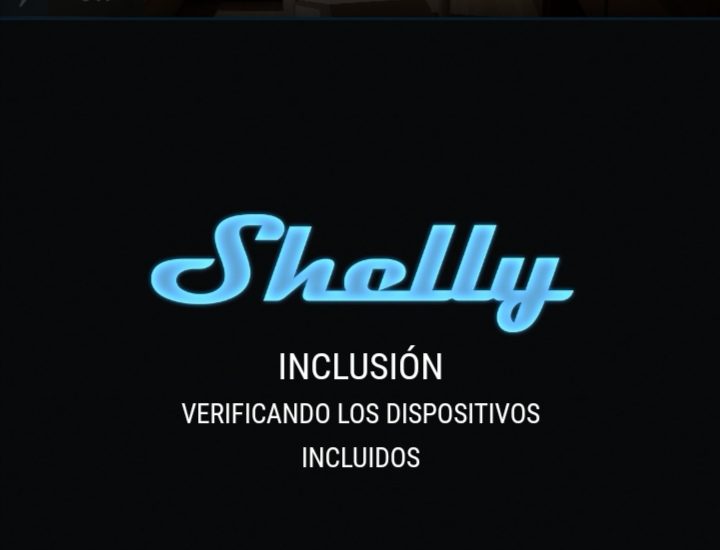 Dipositivo conectado a Shelly 2.5