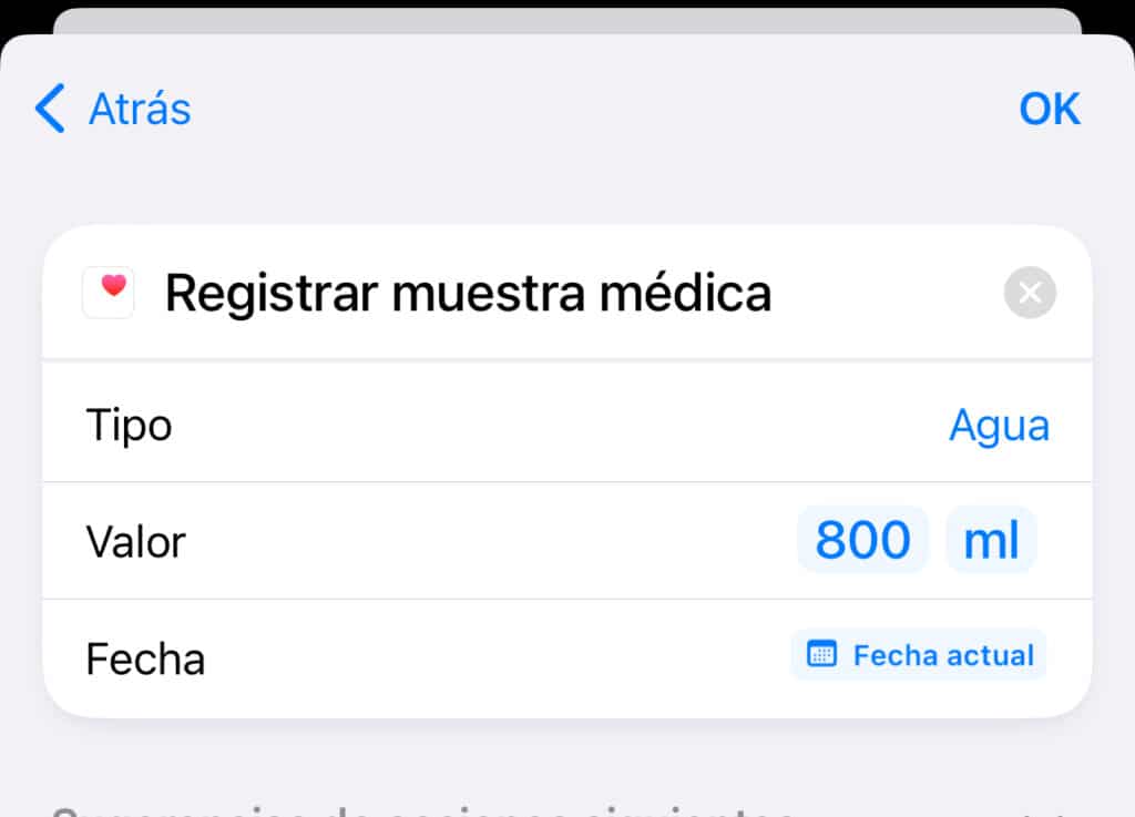 Datos para el registro correcto en la app Salud de Apple